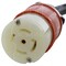 Ac Works SOOW; Cold Weather Extension Cord, 10 AWG, Indoor/Outdoor, 10/5, 1 Outlets, L21-30R, Black, Rubber L2130PR-100 - alternate 2